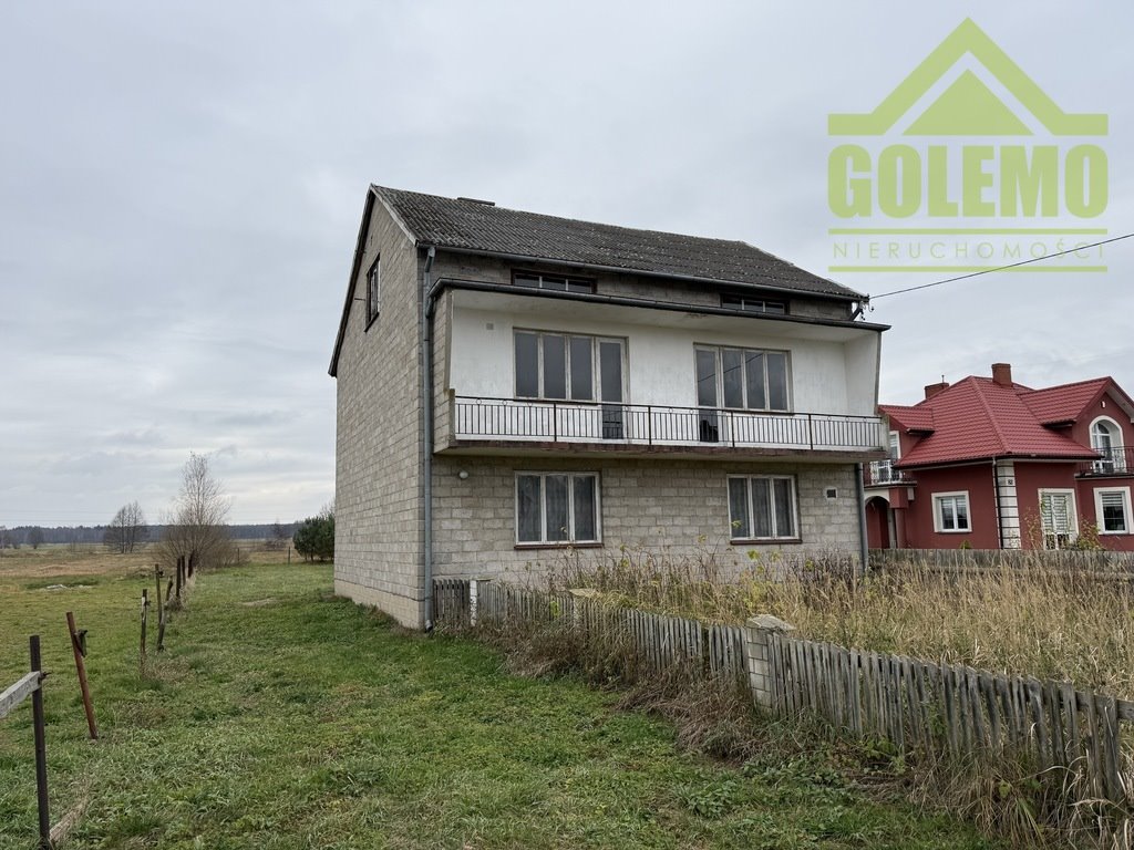 Dom surowy z dużą działką w Wiercicy – idealny dla miłośników natury Wiercica  170m2 Foto 1