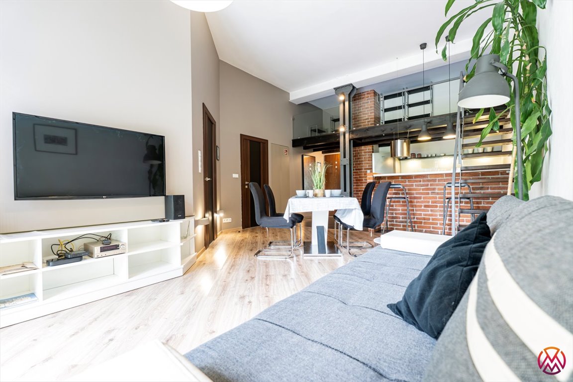Loft z Tarasem i Antresolami - Gotowy do Wynajęcia Łódź, Polesie, Polesie, Kopernika  52m2 Foto 1