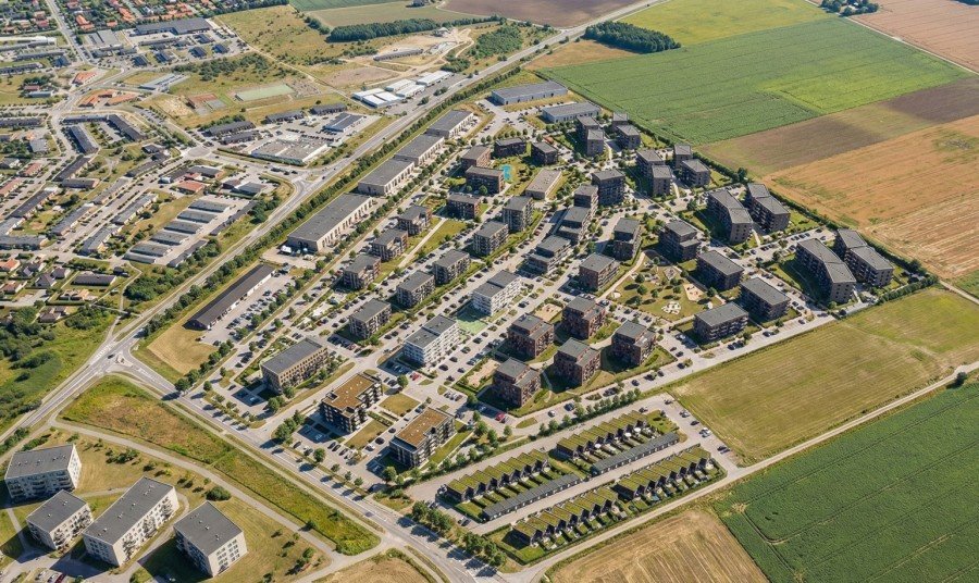 Nowoczesne 2-pokojowe mieszkanie z balkonem (45,68 m²) w Stargardzie Stargard, HELENY ŻYBUŁTOWSKIEJ  46m2 Foto 1