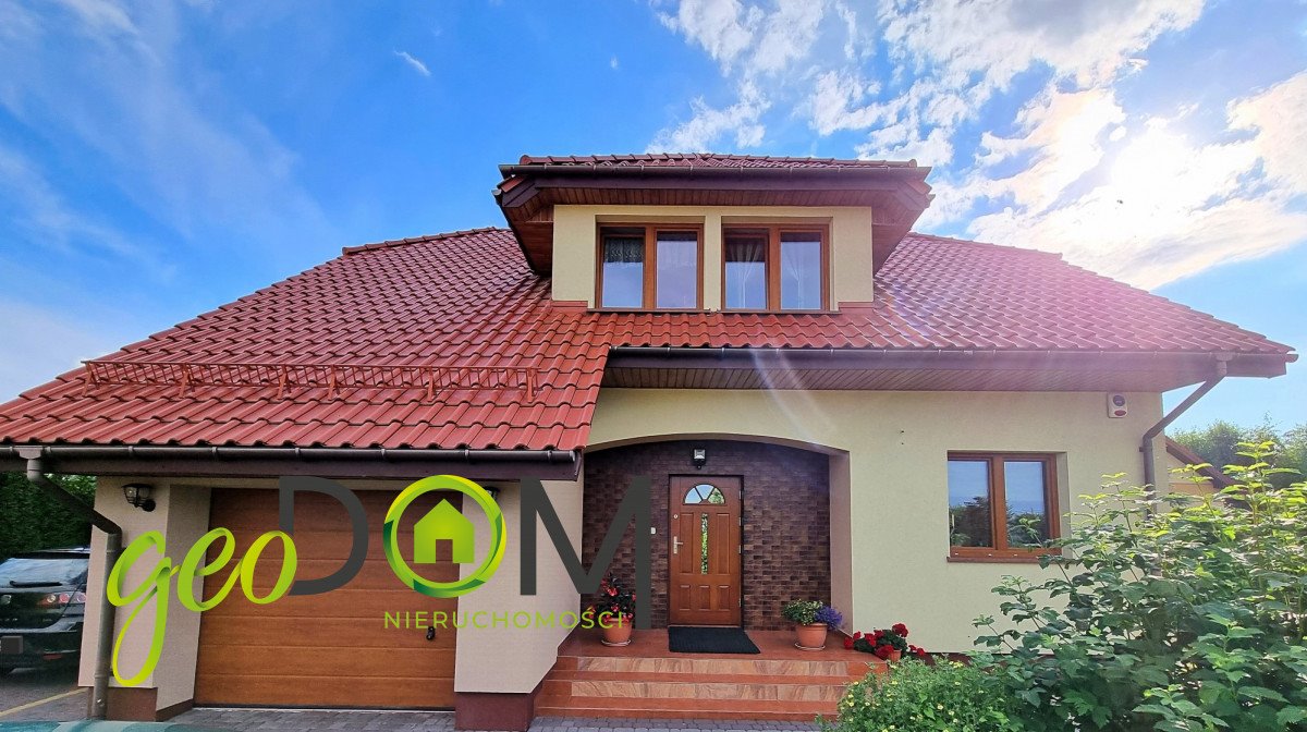 Nowoczesny dom z ogrodem, tarasem i automatyczną bramą - polecam! Łuszczów Pierwszy  249m2 Foto 1