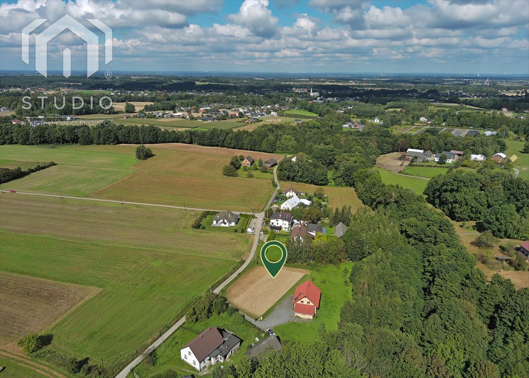 Działka budowlana na sprzedaż Kozy, Listonoszy  1 233m2 Foto 7