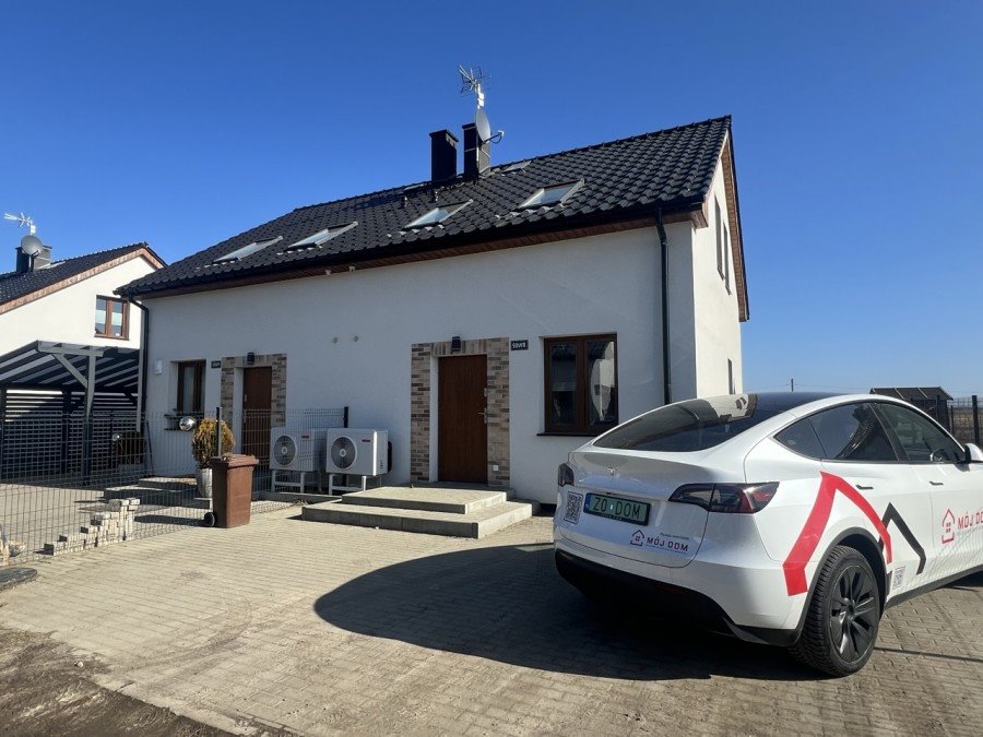 Nowoczesny dom 86 m2 z ogrzewaniem podłogowym i jeziorem Miedwie Morzyczyn  86m2 Foto 1