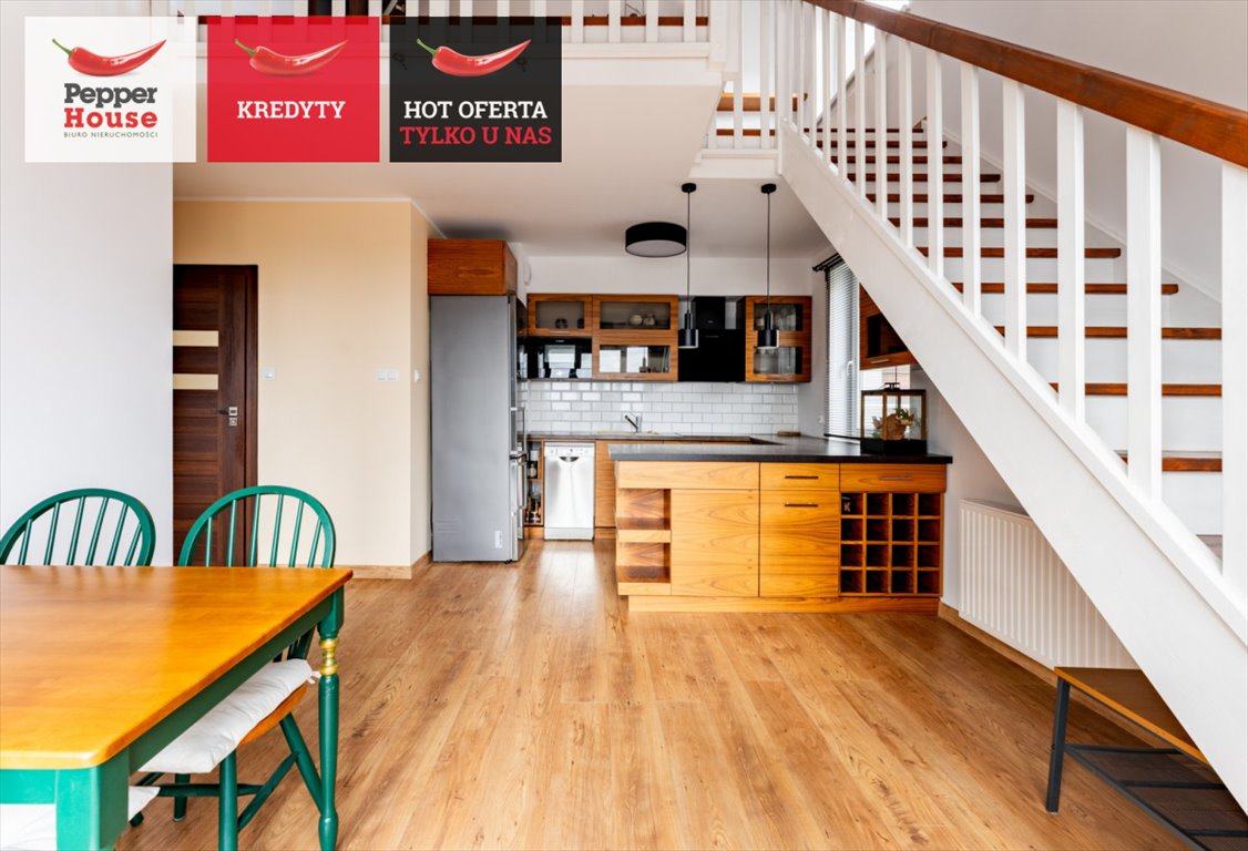 Dwupoziomowe mieszkanie z balkonem i komórką, gotowe do wprowadzenia Gdańsk, Łostowice, Srebrna  66m2 Foto 1