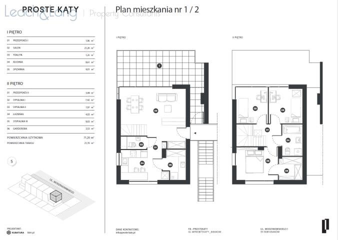 Mieszkanie czteropokojowe  na sprzedaż Kraków, Prądnik Biały, Azory, Wodzinowskiego, Wincentego  71m2 Foto 4
