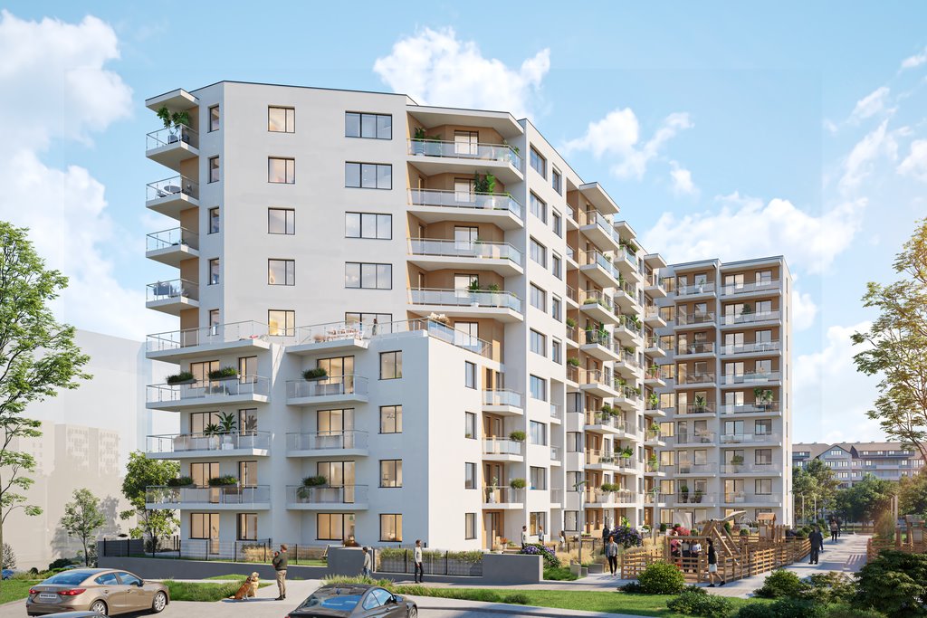 Do sprzedania nowoczesne 4-pokojowe mieszkanie z balkonem w Rzeszowie Rzeszów, bł. Karoliny  73m2 Foto 1