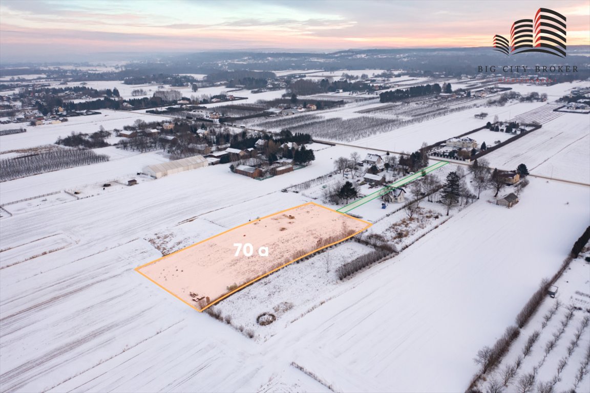 Działka 70 arów w Motyczu – cisza, przestrzeń, szybki dojazd Motycz  6 991m2 Foto 1