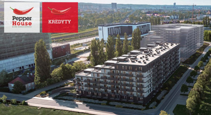 Sprzedam przestronne 3-pokojowe mieszkanie 48,67 m² w centrum Wrzeszcza Gdańsk, Wrzeszcz, Twarda  49m2 Foto 1