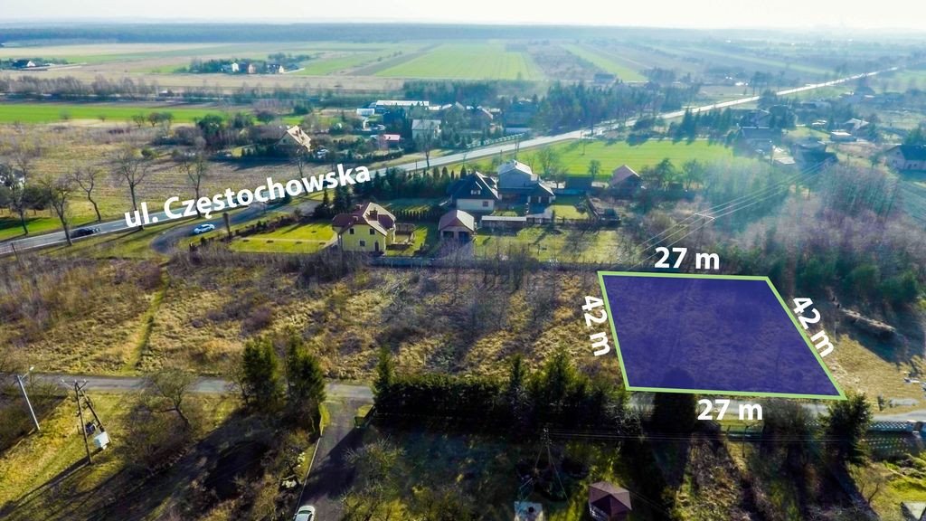 Działka budowlana na sprzedaż Chorzenice, Leśna  1 138m2 Foto 6