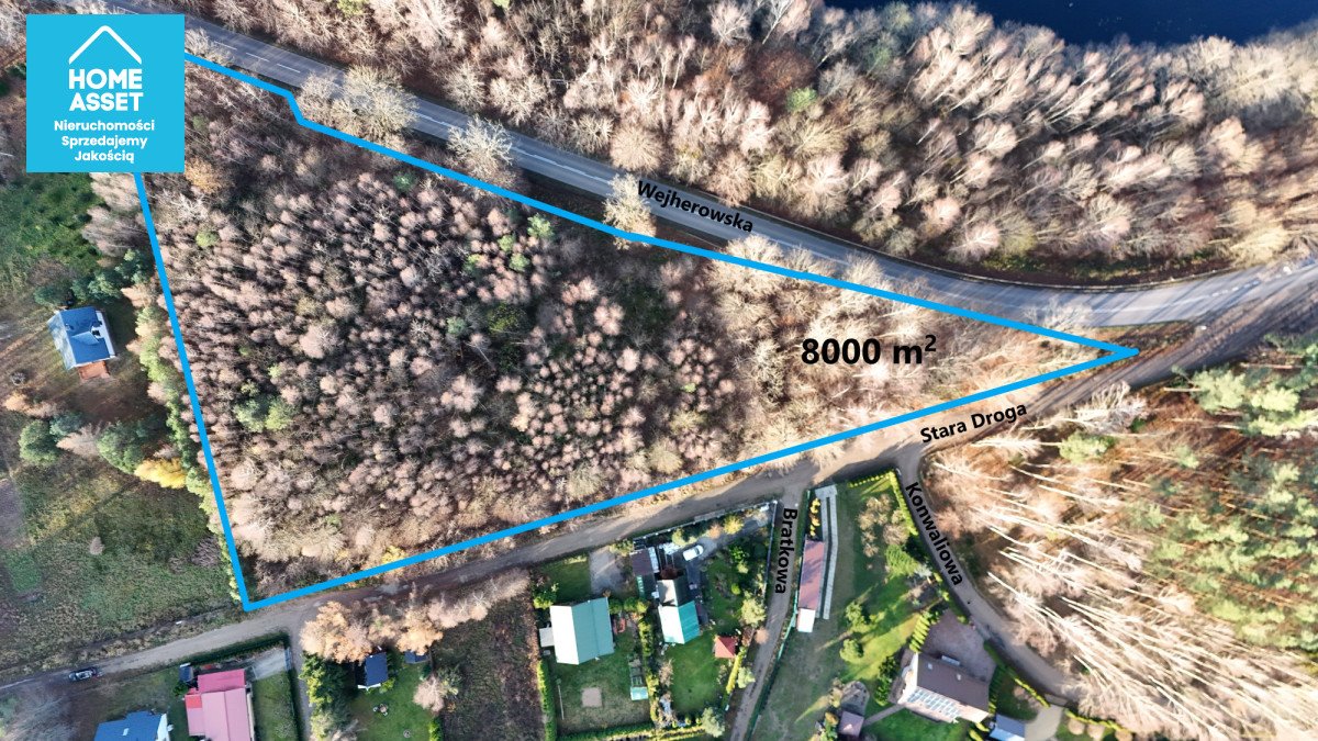 Działka rekreacyjna na sprzedaż Pobłocie, Daliowa  8 000m2 Foto 1