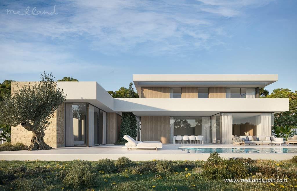 Luksusowa villa z panoramicznym widokiem na morze Hiszpania, Benissa  396m2 Foto 1