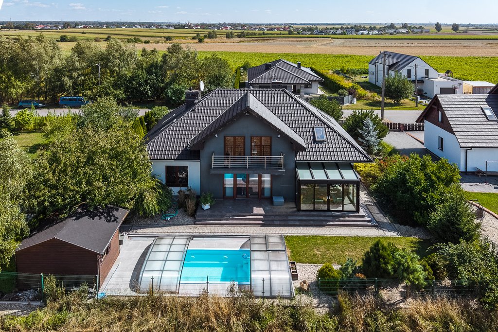 Przestronny dom z basenem i sauną w Przezchlebiu polecam Przezchlebie, Stawowa  234m2 Foto 1