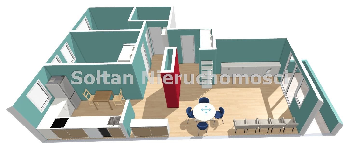 Mieszkanie trzypokojowe na sprzedaż Warszawa, Bielany, Rodziny Połanieckich  72m2 Foto 1