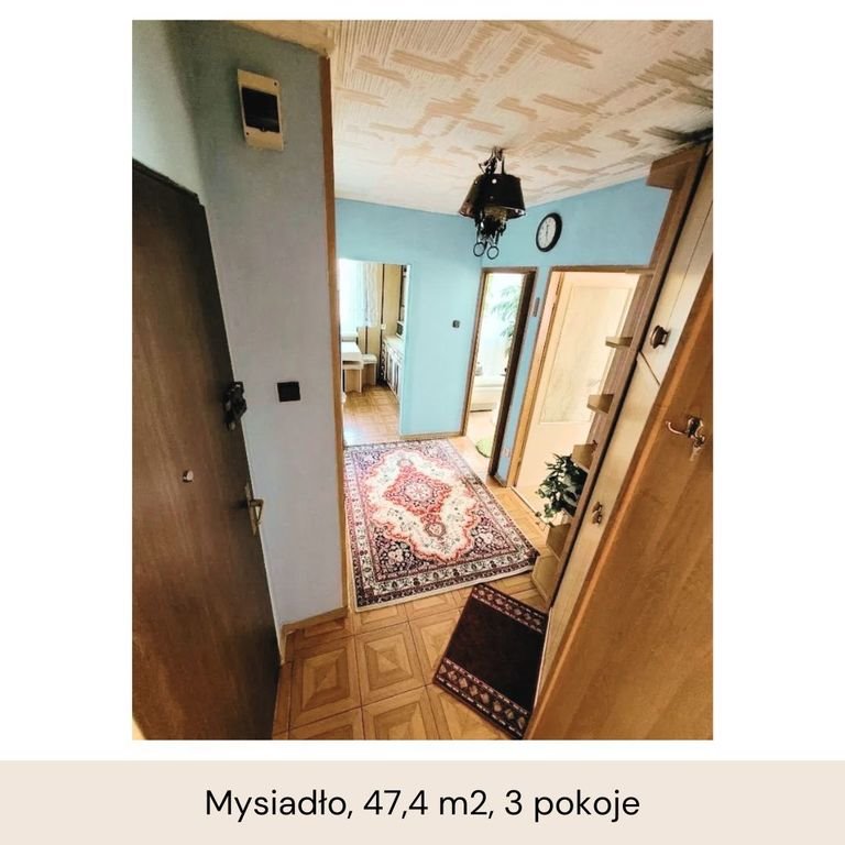 Mieszkanie trzypokojowe na sprzedaż Mysiadło  47m2 Foto 6