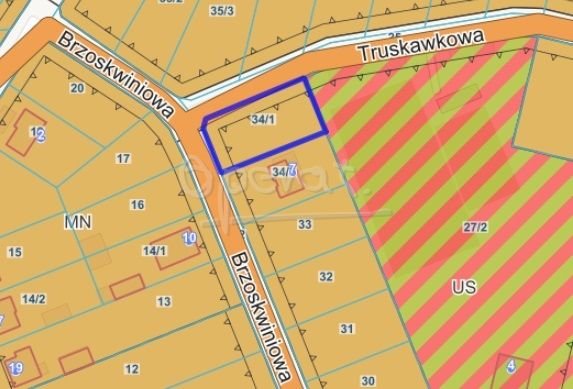 Działka budowlana na sprzedaż Ostrów Wielkopolski, Truskawkowa  810m2 Foto 4