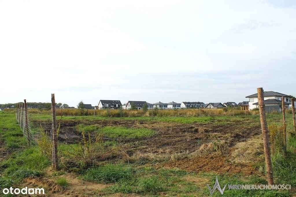 Działka budowlana na sprzedaż Domasław, Polna  1 374m2 Foto 1