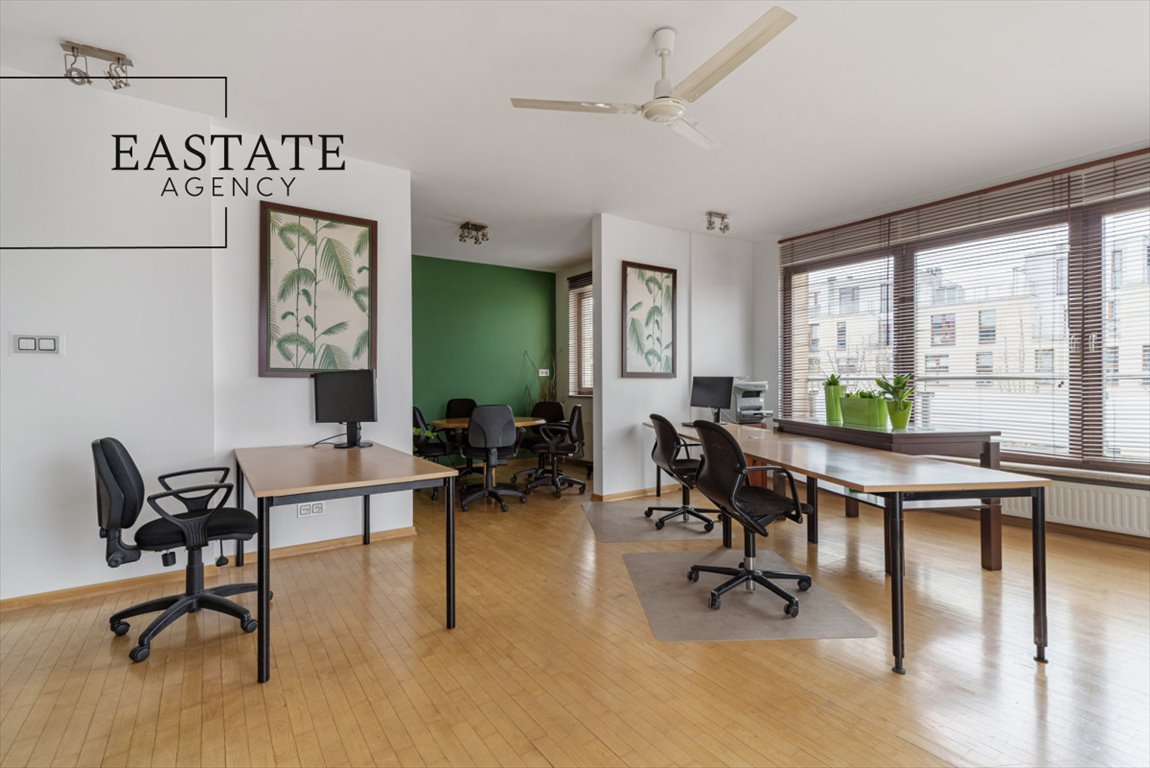 Nowoczesne biuro 95 m² z dużym szyldem i pełnym wyposażeniem Warszawa, Wilanów, Sarmacka  95m2 Foto 1