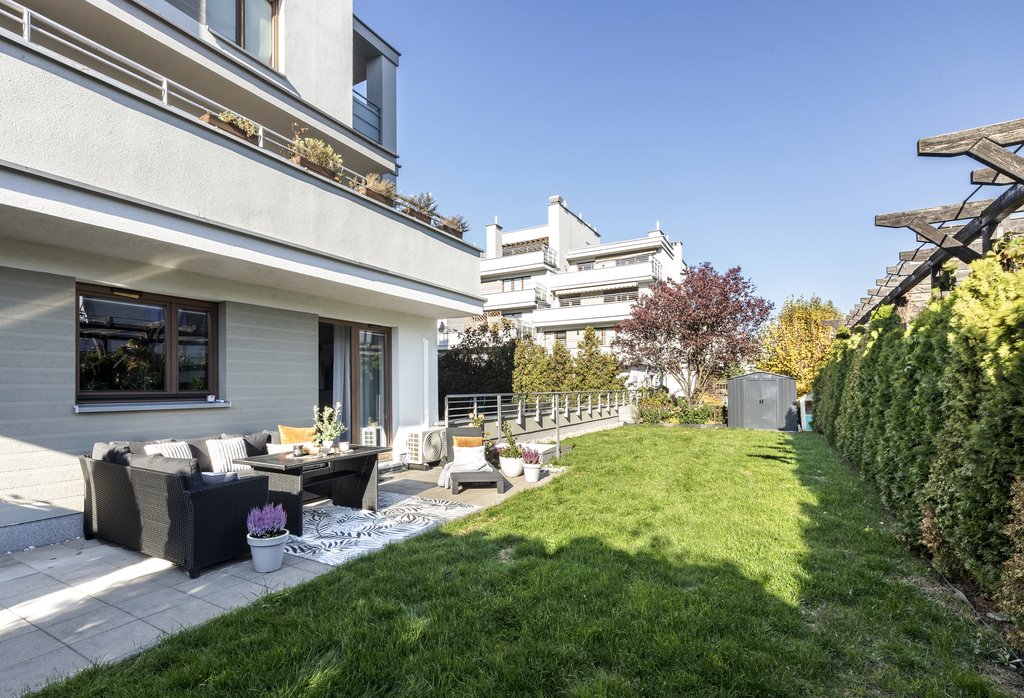 Przestronne 66 m² z tarasem i ogródkiem w Białołęce Warszawa, Białołęka, Geodezyjna  66m2 Foto 1