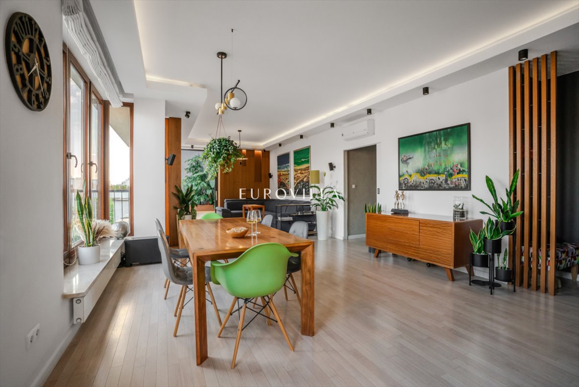 Luksusowy penthouse z oranżerią i tarasami w Wilanowie Warszawa, Wilanów, Prymasa Augusta Hlonda  136m2 Foto 1