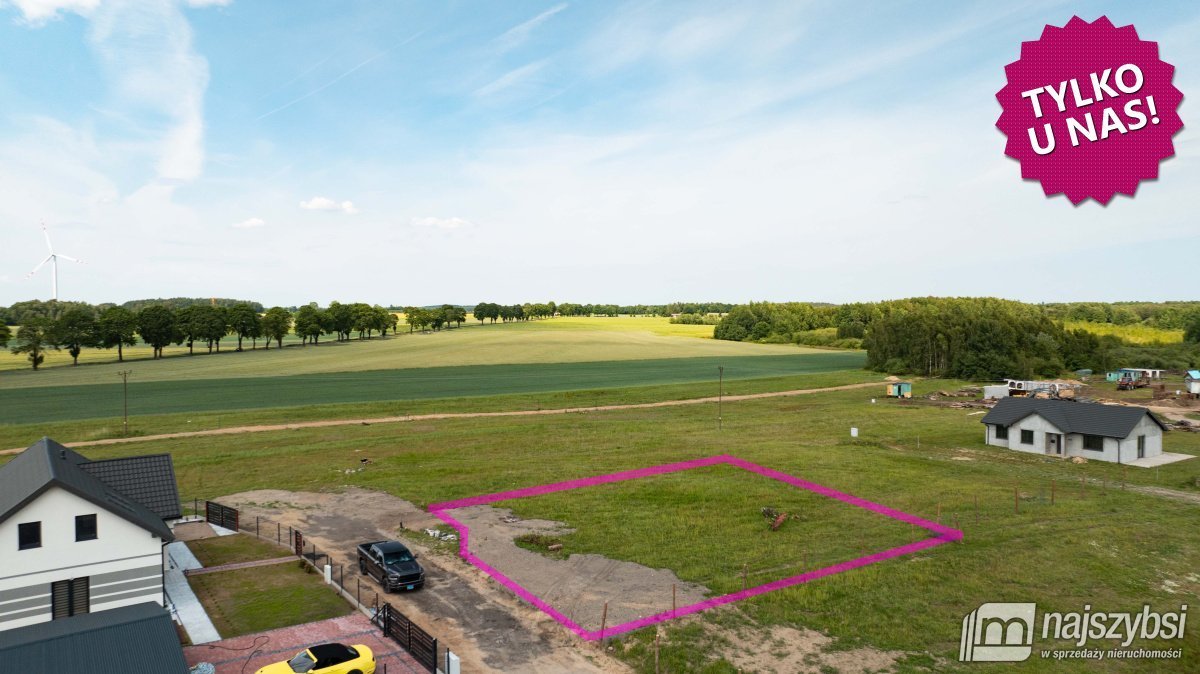 Działka 955 m² w Siemyślu, idealna pod zabudowę Siemyśl, Wieś  955m2 Foto 1