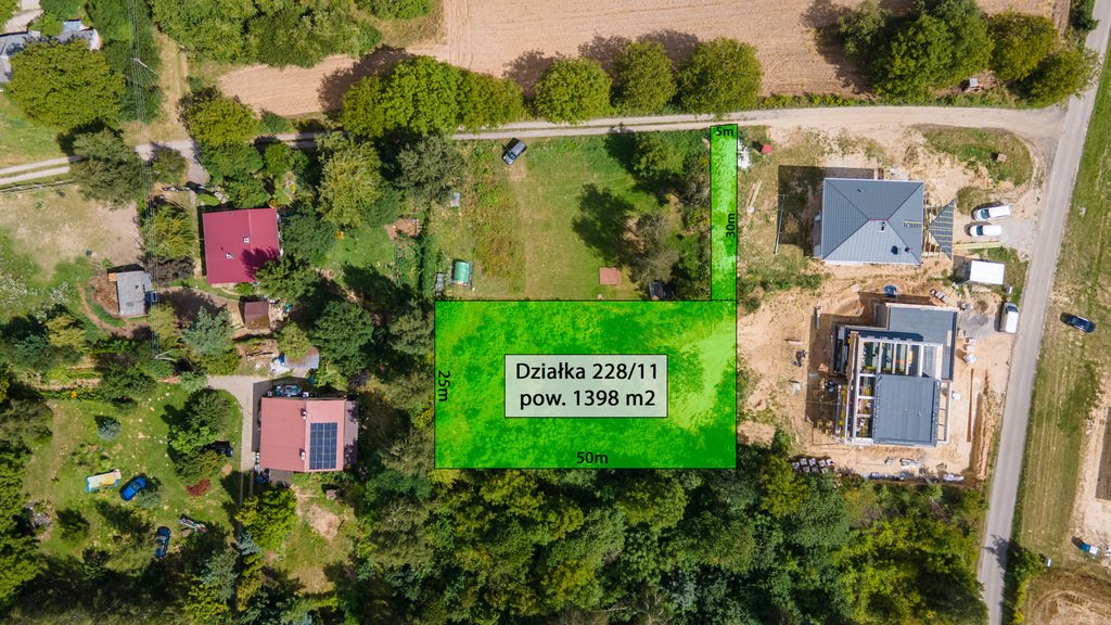 Działka budowlana na sprzedaż Panieńszczyzna  1 398m2 Foto 1