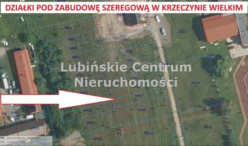 Działka inna na sprzedaż Krzeczyn Wielki  245m2 Foto 1