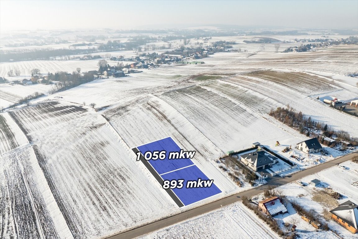 Działka 1056 m2 pod dom jednorodzinny w Słomnikach Krakowski  1 056m2 Foto 1