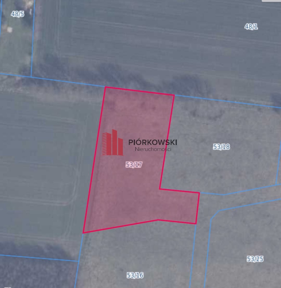 Działka z warunkami zabudowy w Kierzkowie – 3 205 m² Kierzkowo  3 205m2 Foto 1