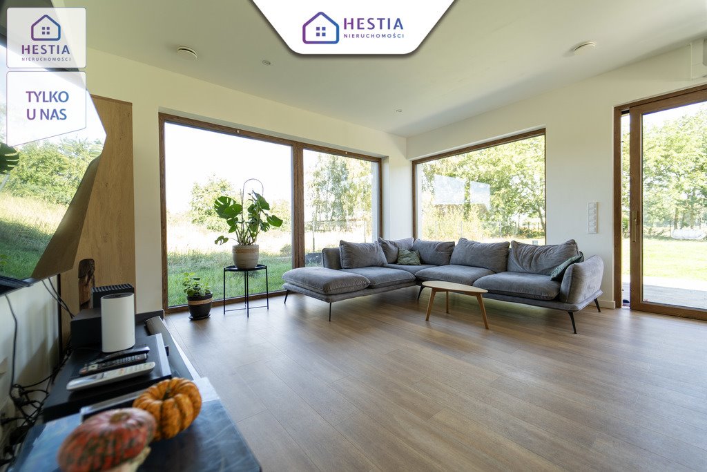 Nowoczesny dom z garażem, blisko lasu, 124,93 m2 Brzózki  125m2 Foto 1