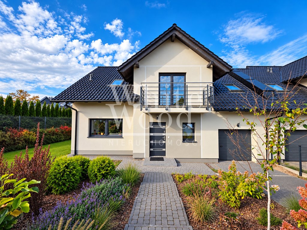 Nowoczesny dom 186 m² z ogrodem, garażem i wysokim standardem Czaple, Kolibra  186m2 Foto 1