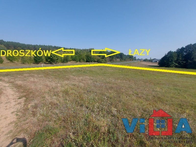 Zapraszam do zakupu działki inwestycyjnej 5000 m² pod stację benzynową Łaz  5 000m2 Foto 1