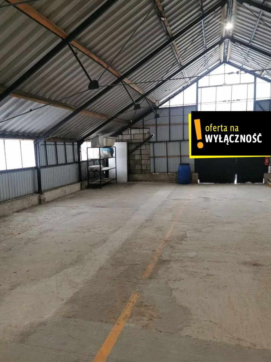 Magazyn 120 m² z placem i biurem, blisko S74 Kielce, Zagórze, Cedro Mazur  120m2 Foto 1