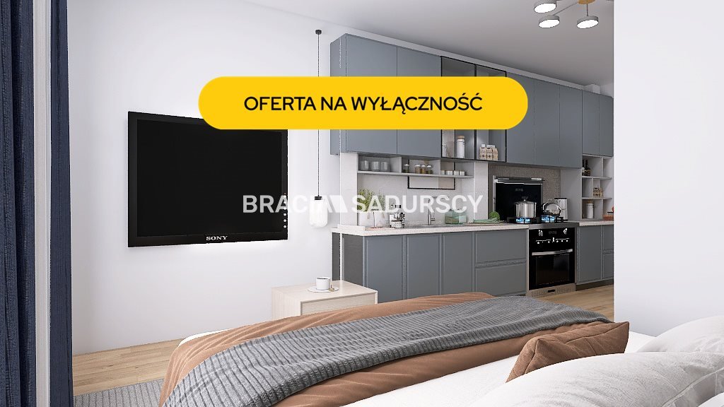 Inwestycyjny apartament w sercu Krakowa, 26 m² + wspólny korytarz Kraków, Stare Miasto, Stare Miasto, Świętego Krzyża  32m2 Foto 1
