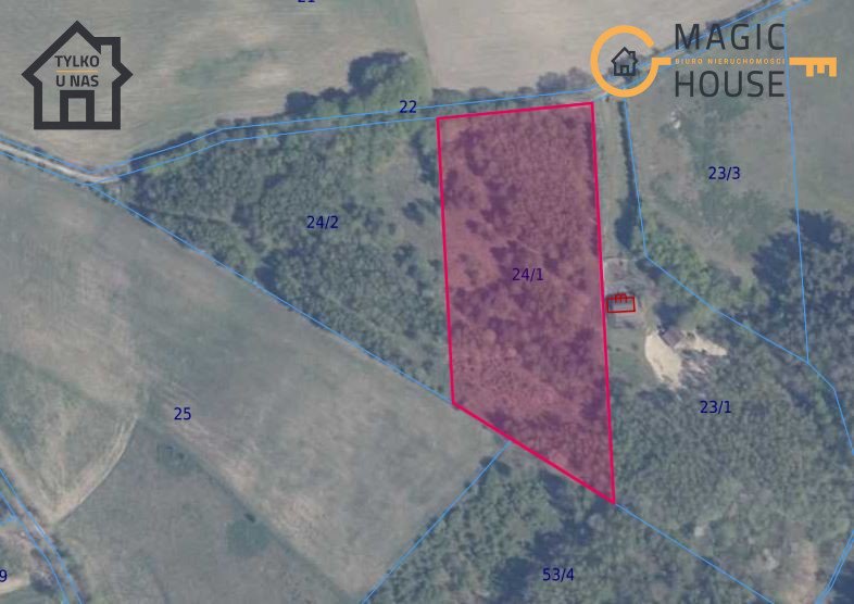Działka 1,26 ha z 2 domami, WZ, inwestycja - polecam! Stara Huta, Perłowa  12 618m2 Foto 1