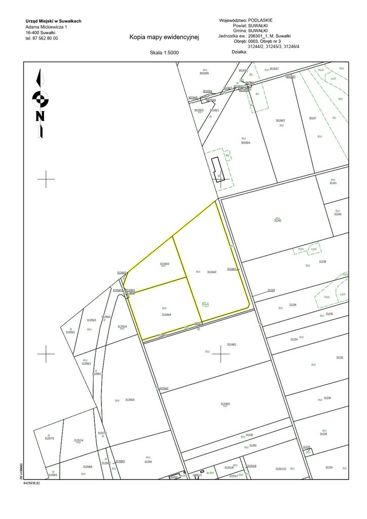 Działka budowlana na sprzedaż Suwałki, Studzieniczne  2 266m2 Foto 1