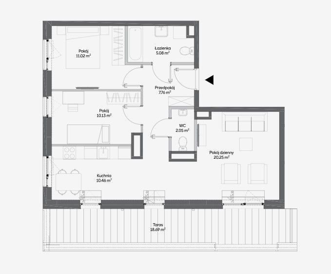 Mieszkanie trzypokojowe na sprzedaż Warszawa, Włochy, Raków, Fajansowa  67m2 Foto 1