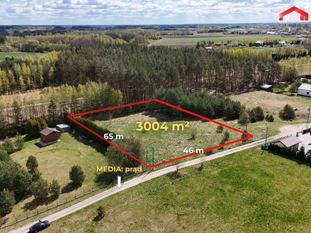 Na sprzedaż działka inwestycyjna 3004 m² z MPZP w Lewickie-Stacji Lewickie-Stacja  3 004m2 Foto 1