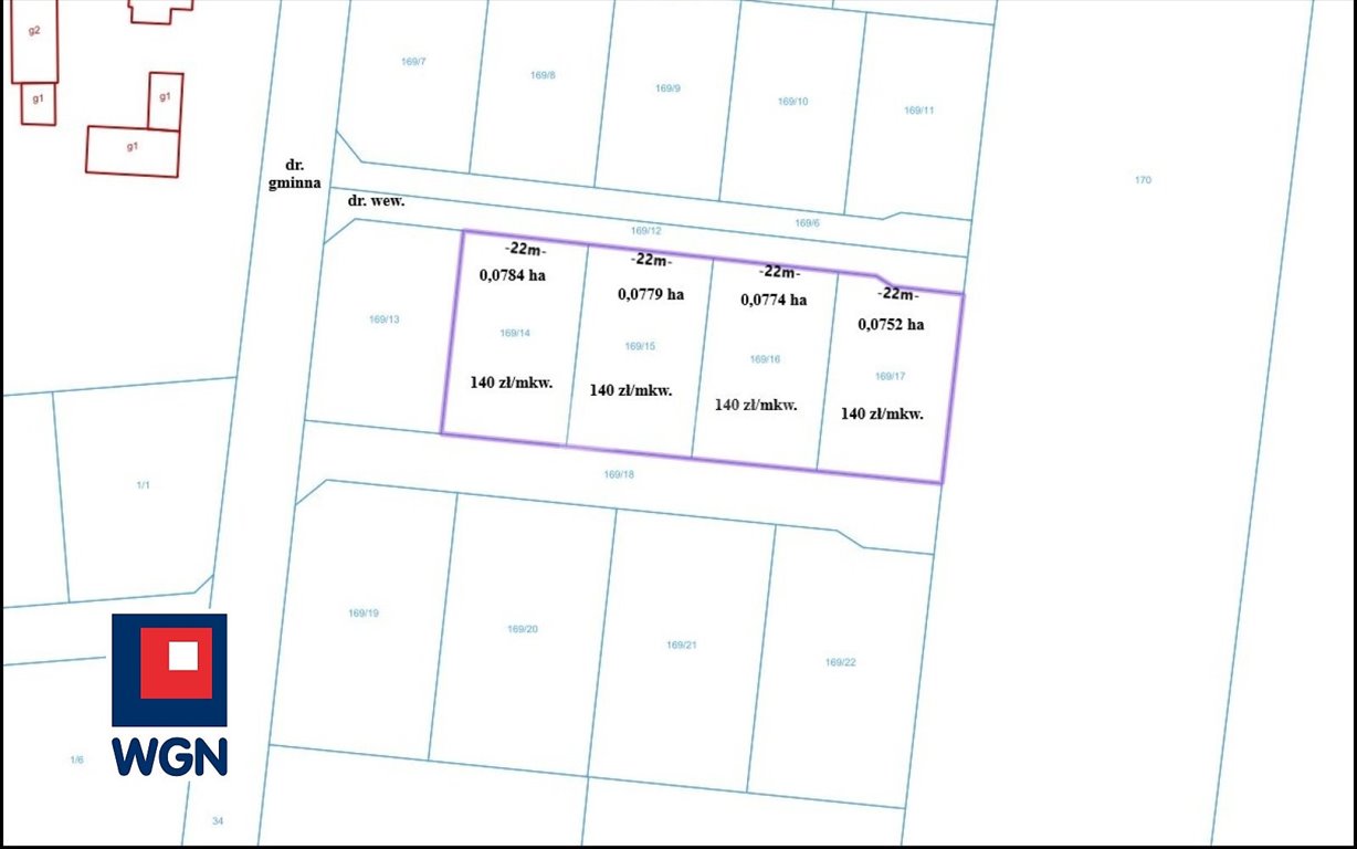 Polecam działkę budowlaną 752 m² w Sadowiu z warunkami zabudowy Sadowie, Sadowie  752m2 Foto 1