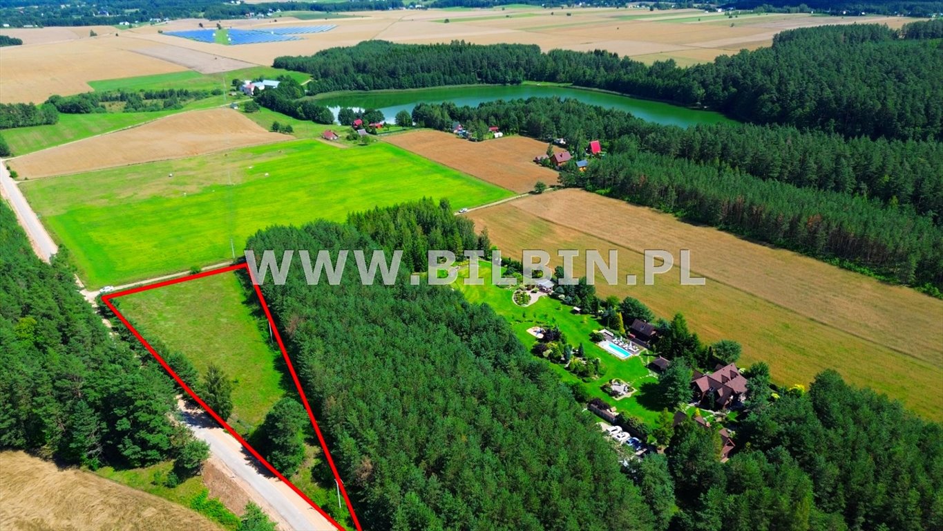 Do sprzedania działka letniskowa nad jeziorem 4676 m² w Berżałowcach Berżałowce  4 676m2 Foto 1