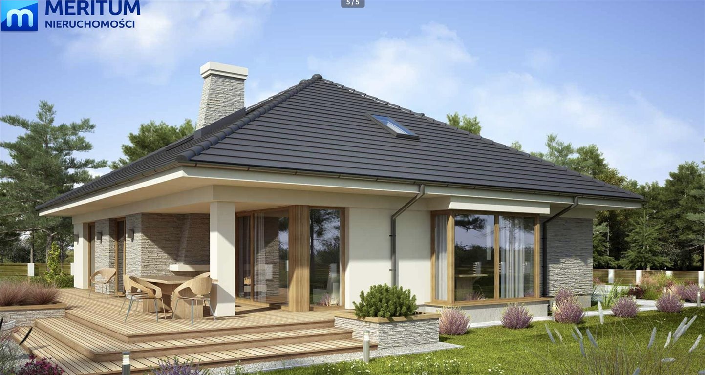 Dom wolnostojący z widokiem na staw, 150 m2, garaż Musuły  146m2 Foto 1