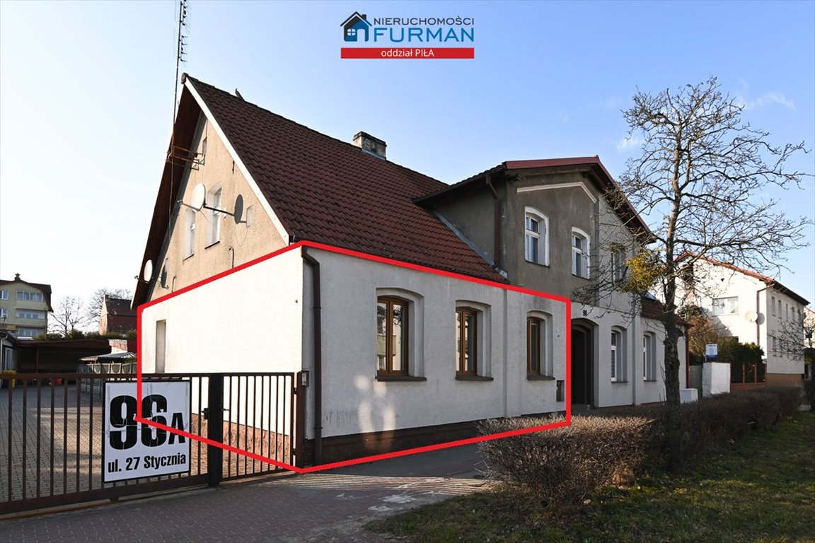 Sprzedam przestronne 3-pokojowe mieszkanie z potencjałem i budynkiem gospodarczym Trzcianka, Trzcianka  67m2 Foto 1