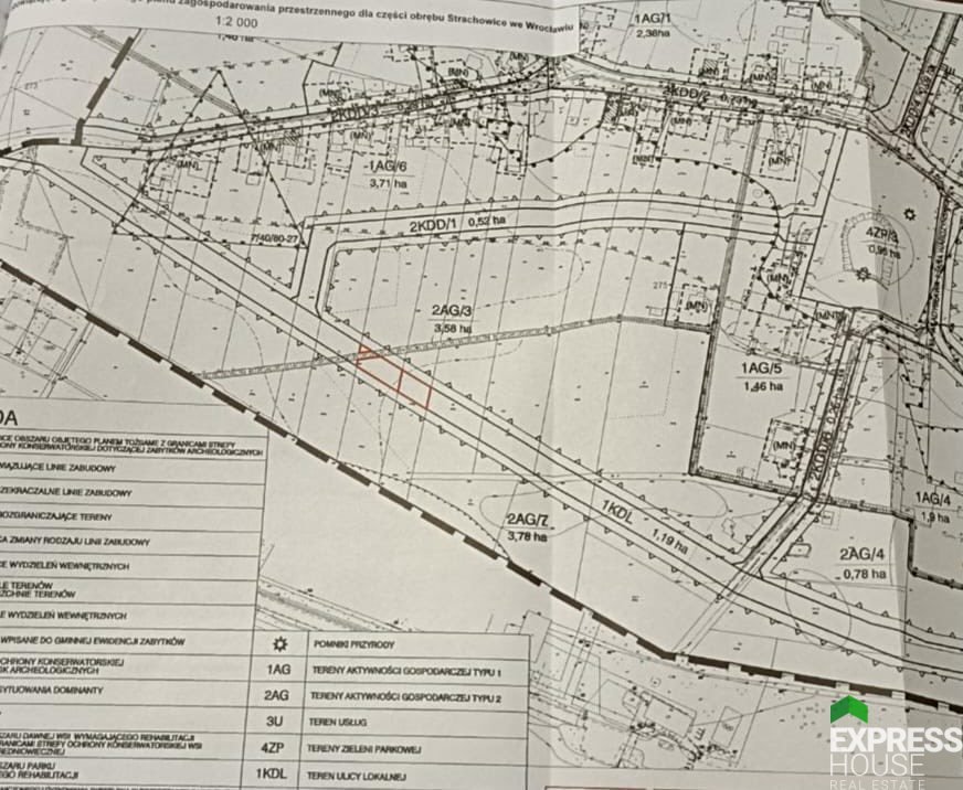 Działka budowlana na sprzedaż Wrocław, Władysława i Jana Wardzyńskich  1 295m2 Foto 2