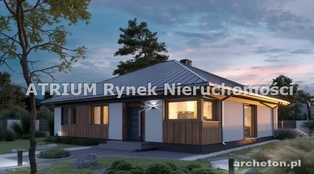 Nowoczesny dom z 4 pokojami i dużą działką w Meszczach Piotrków Trybunalski, Meszcze  100m2 Foto 1