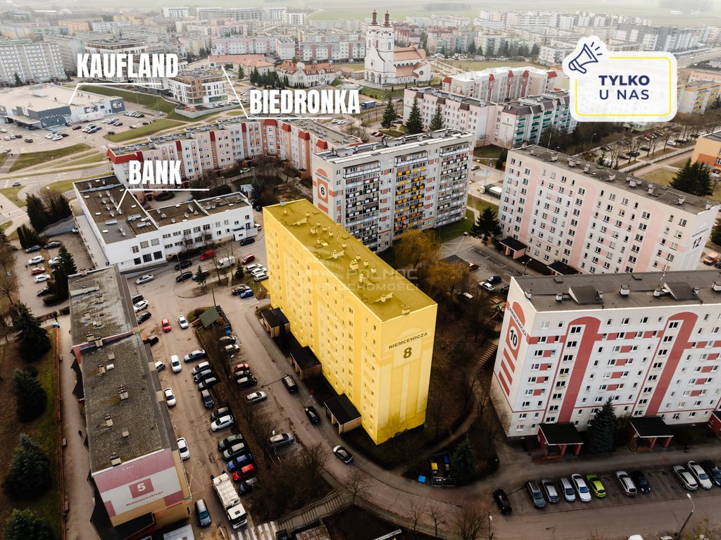 Mieszkanie trzypokojowe na sprzedaż Łomża, Juliana Ursyna Niemcewicza  61m2 Foto 1