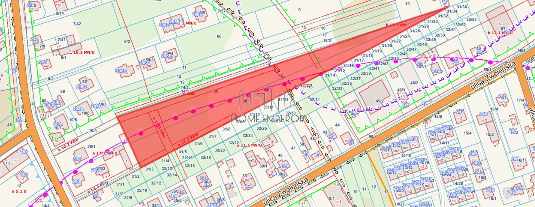 Działka budowlana na sprzedaż Warszawa, Wawer, Trakt Lubelski  10 765m2 Foto 1