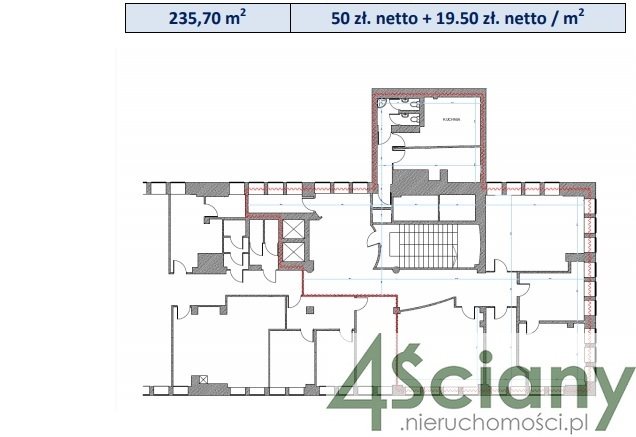 Lokal użytkowy na wynajem Warszawa, Śródmieście  235m2 Foto 2