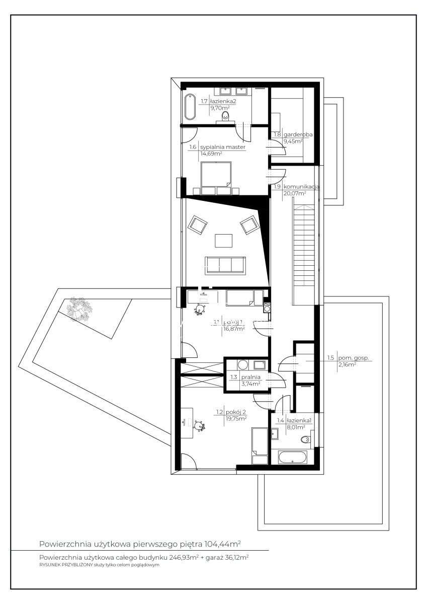 Dom na sprzedaż Magdalenka, Graniczna  272m2 Foto 36