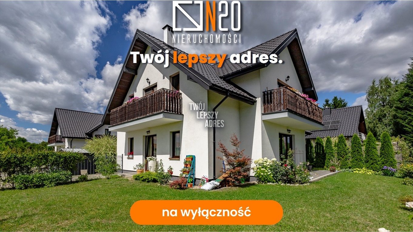 Nowoczesne 97 m² w domu dwulokalowym z ogrodem i garażem Kraków, Dębniki, Kostrze, Tyniecka  97m2 Foto 1