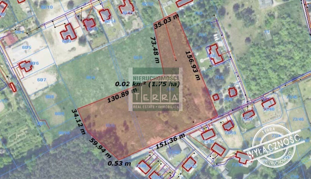 Działka pod dom jednorodzinny z widokiem na las, 16 400 m2 Zielona Góra  16 400m2 Foto 1