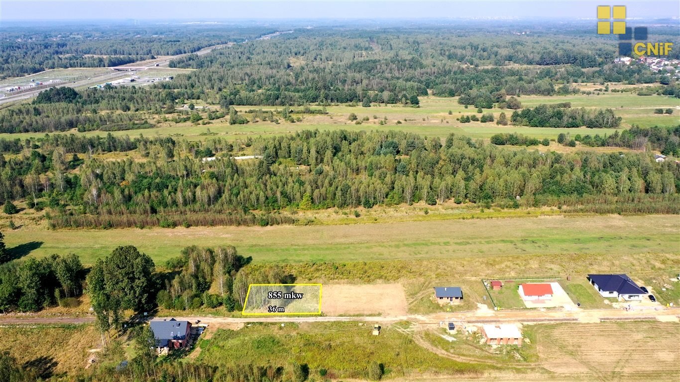 Działka budowlana na sprzedaż Łysiec  855m2 Foto 9