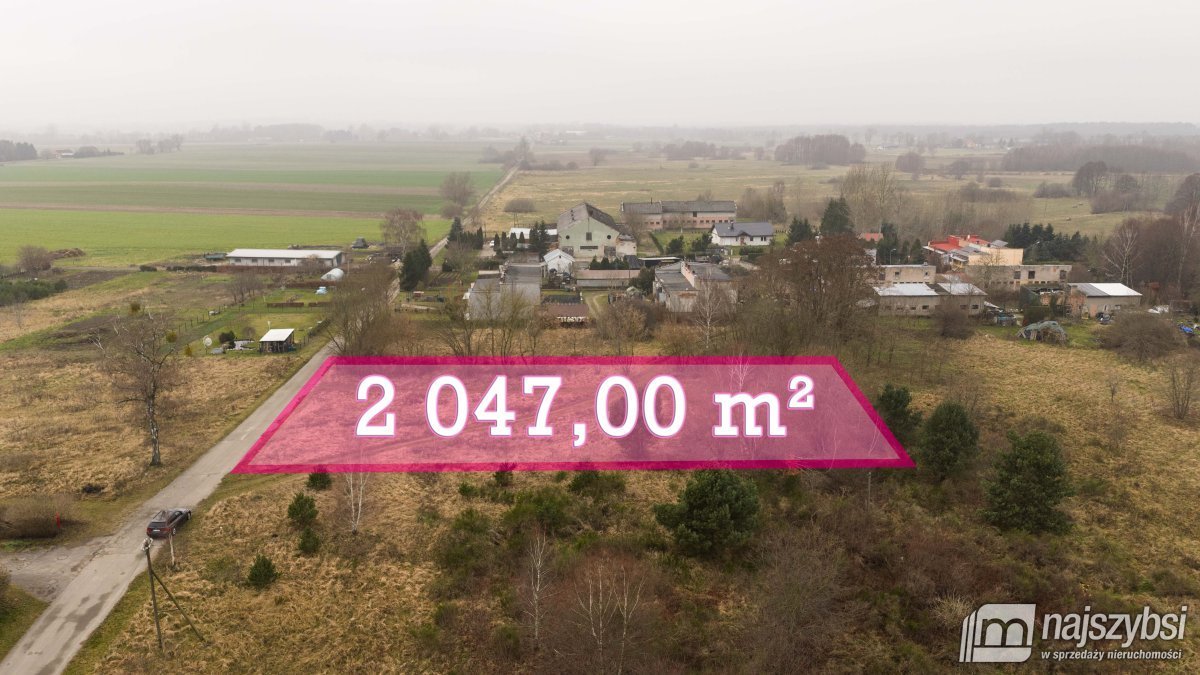 Działka z WZ - naturalny klimat i blisko miasta Pomianowo  2 047m2 Foto 1